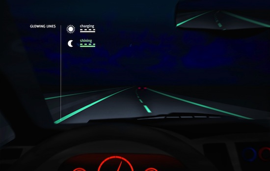 Glow-in-the-dark roads are on their way in the Netherlands